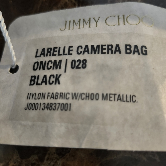 Jimmy Choo Black/Gold Larelle Camera Bag NWT - Picture 14 of 16